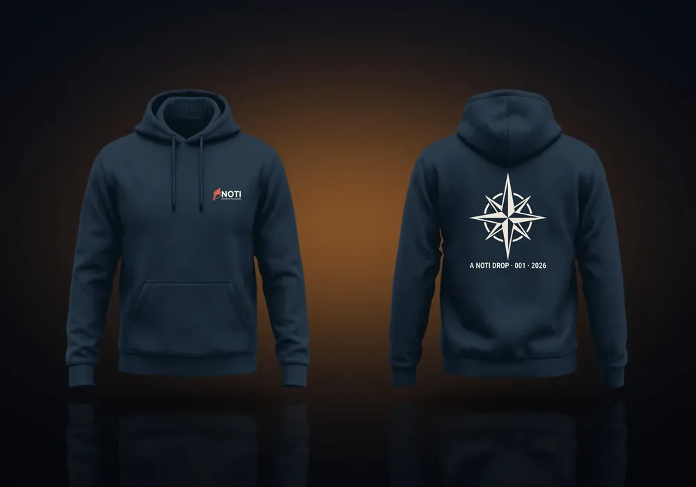 NOTI Wayfinder hoodie